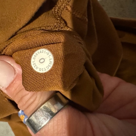 LULULEMON Align High Rise Pant Legging 25" Copper Brown Rust Nulu 0 - Picture 6 of 8